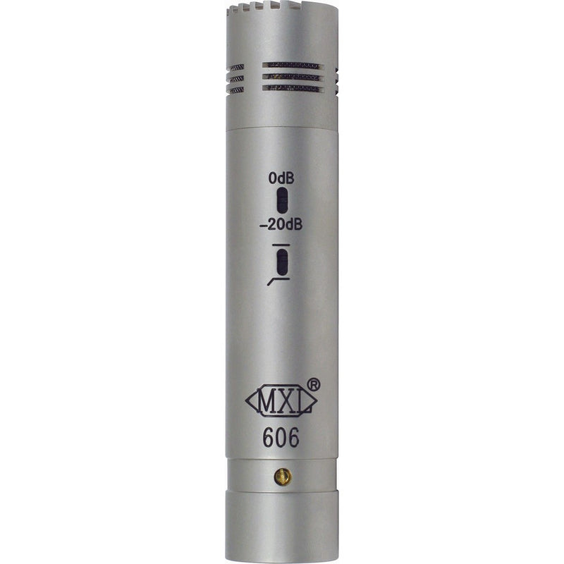 MXL 606 Small Diaphragm Condenser Instrument Microphone with Carrying Case