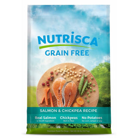 Nutrisca Grain Free Dog Food, Salmon & Chickpea, 28 Pound