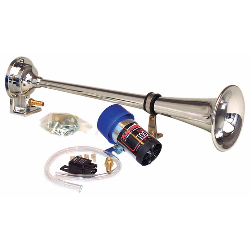 Kleinn Air Horns 6127 Direct Drive Single Air Horn Kit - Chrome