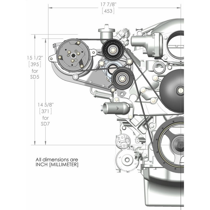 Holley 20-134 LS Accessory Drive Bracket Kit