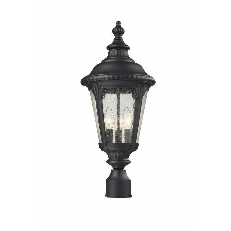 Z-Lite 545PHM-BK Outdoor Post Light