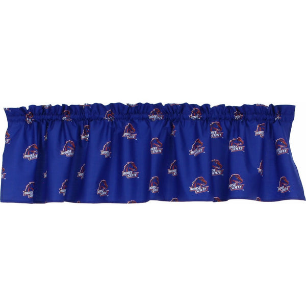 College Covers Boise State Broncos Printed Curtain Valance, 84 by 15"