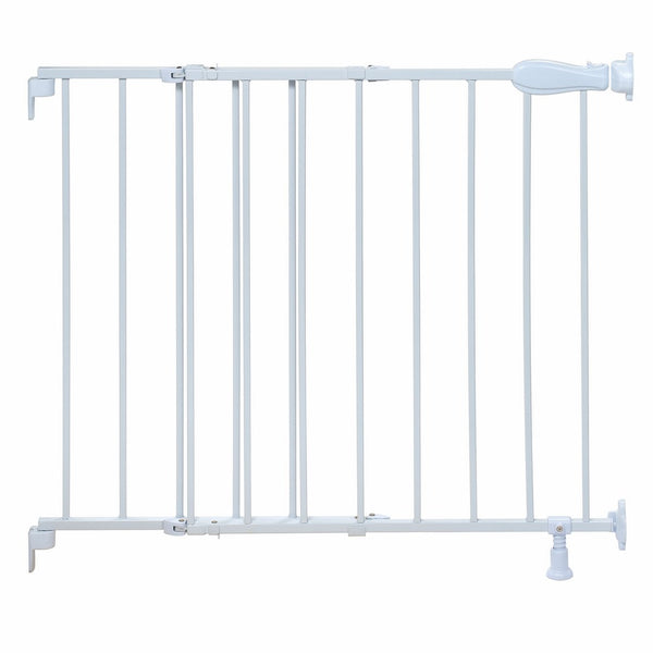 Summer Infant Top of Stairs Simple to Secure Metal Gate, White