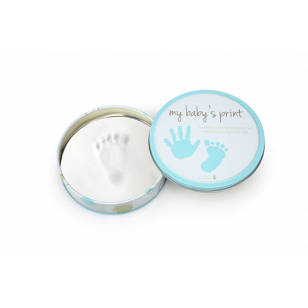 Tiny Ideas Easy to Use Handprint Tin, Blue