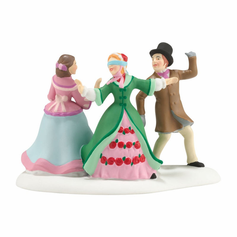 Department 56 Dickens Christmas Carol Village Blindman's Buff Accessory, 2.36 inch