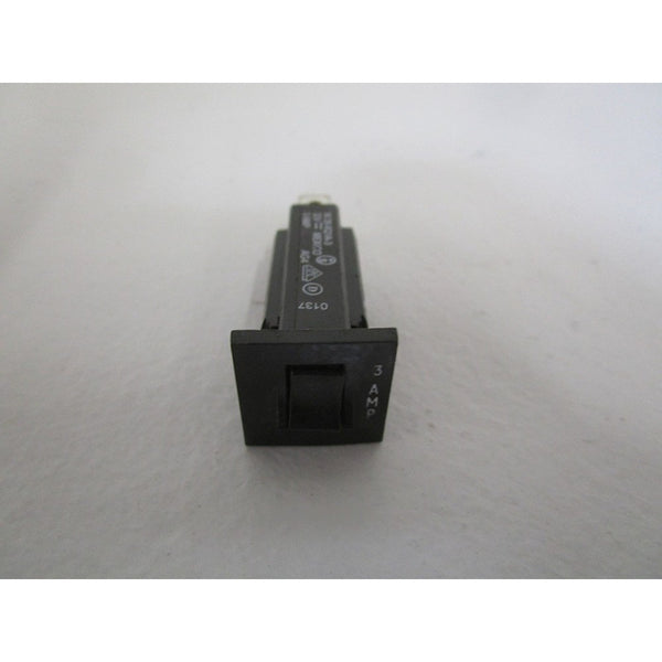 TE CONNECTIVITY / POTTER & BRUMFIELD W28-XQ1A-3 CIRCUIT BREAKER, THERMAL, 1P, 250V, 3A