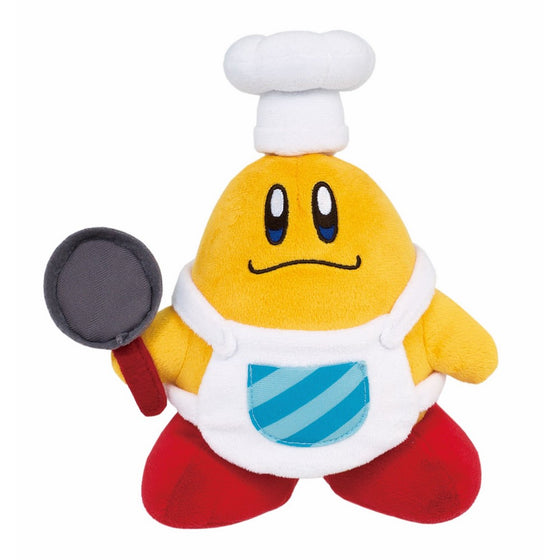 Sanei Kirby Adventure Series All Star Collection 7.5" Chef Kawasaki Plush