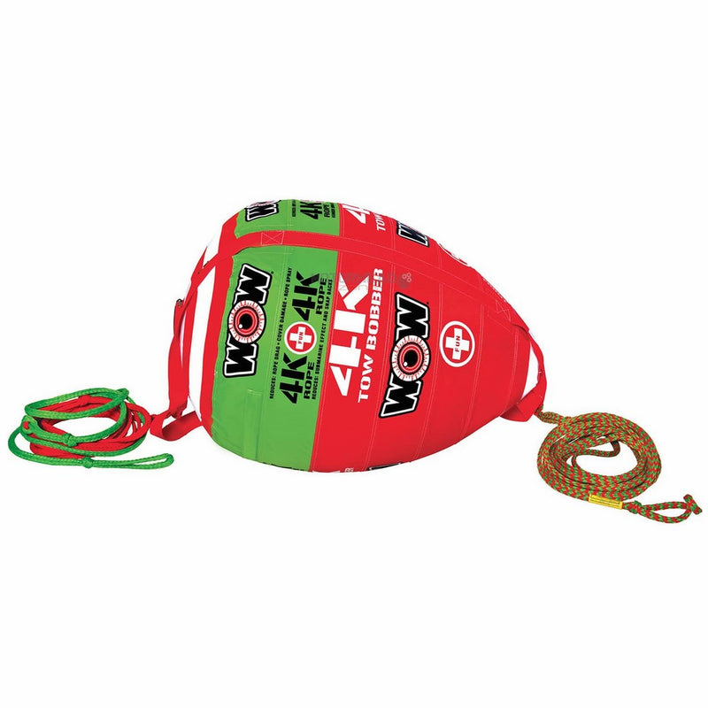 WOW World of Watersports, 15-3000, Tow Bobber 4K Rope for 1 to 4 Person Towables
