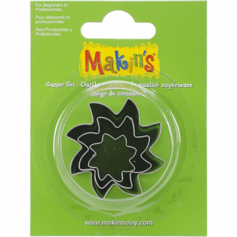 Makin's USA M360-32 Makin's Clay Cutters 3/Pkg-Sun