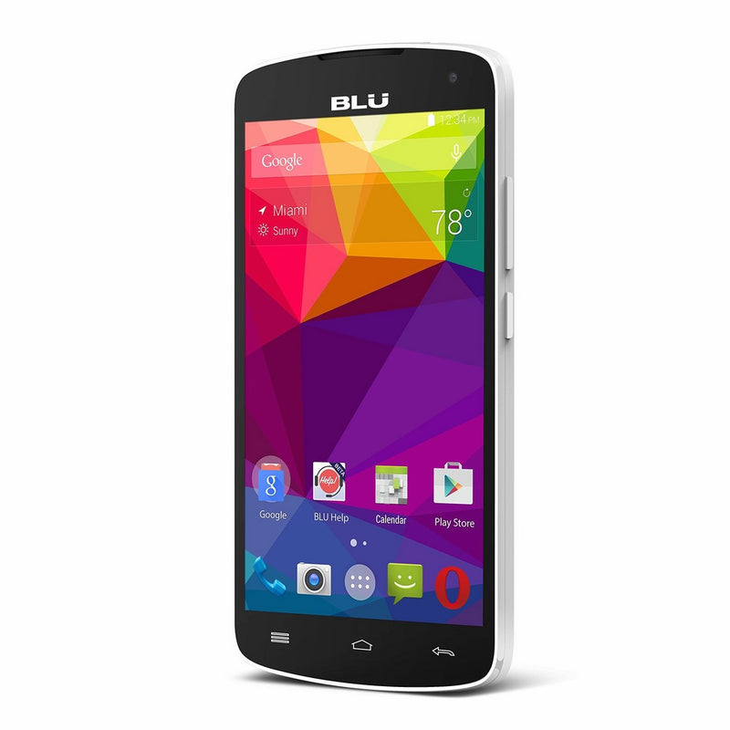 BLU Studio X8 HD - 5.0" GSM Unlocked Smartphone -White