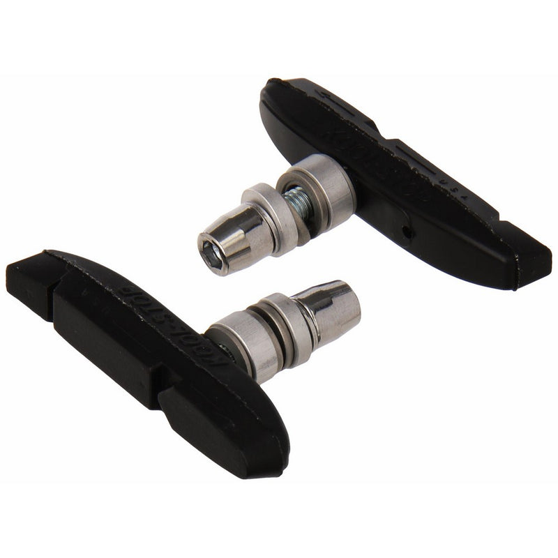 Kool Stop Supra 2 Bicycle Brake Shoes (Threaded, Black)