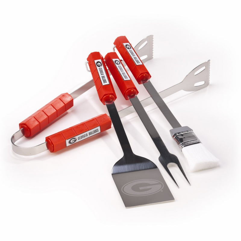 NCAA Georgia Bulldogs 4 Piece Barbecue Set