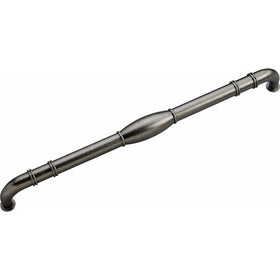 Hickory Hardware K50-BNV 18-Inch Williamsburg Appliance Pull, 18-Inch, Black Nickel Vibed