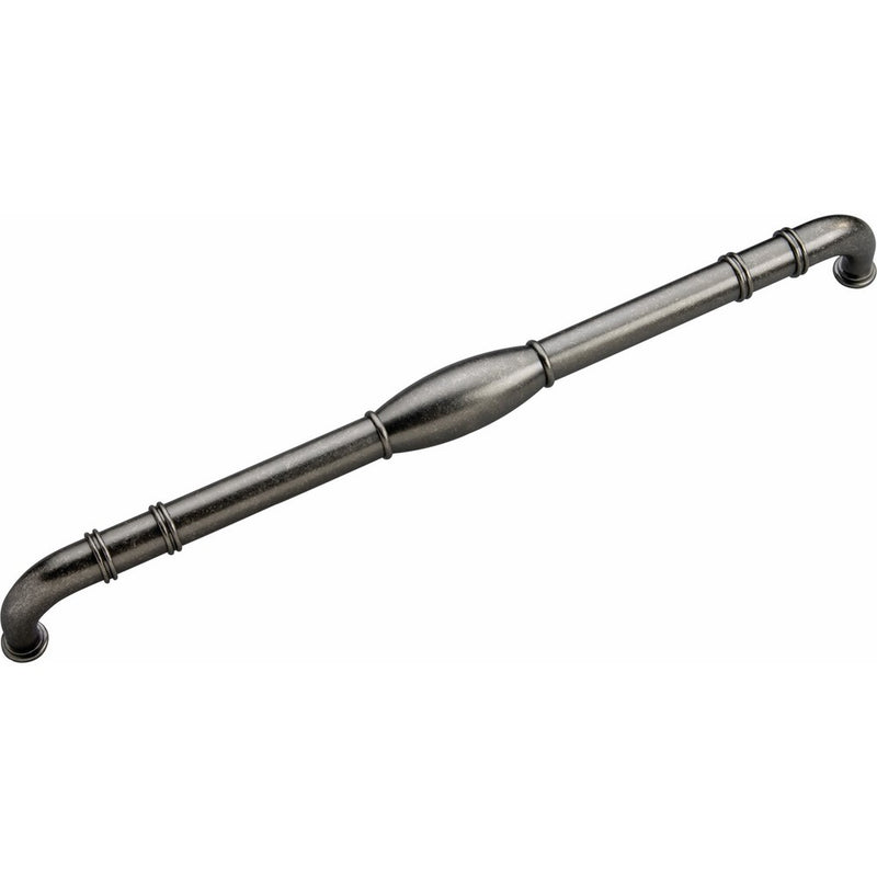 Hickory Hardware K50-BNV 18-Inch Williamsburg Appliance Pull, 18-Inch, Black Nickel Vibed