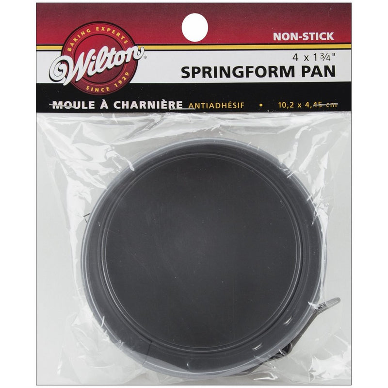 Wilton 2105-1830 Mini Springform Pan, 4 by 1 3/4-Inch