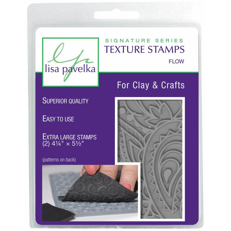 Lisa Pavelka 327066 Texture Stamp Kit Flow