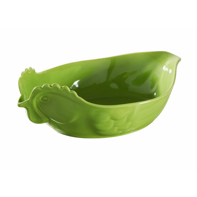 Revol Happy Cuisine 641299 Poultry Dish, 70-1/2-Ounce, Lime Green