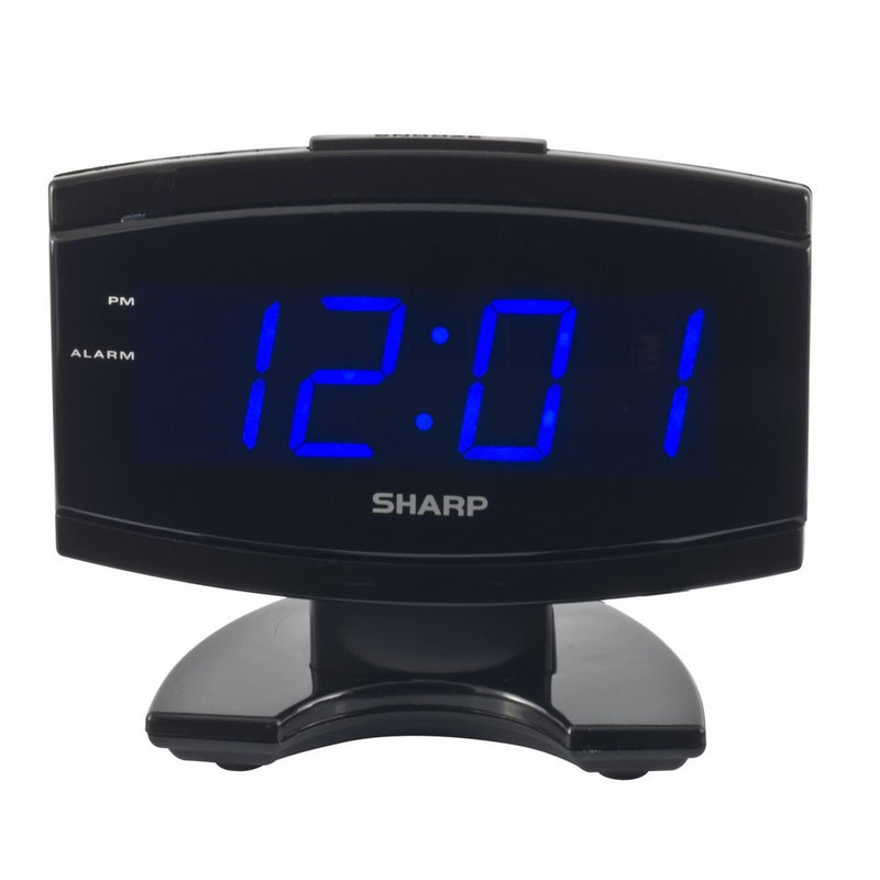 Sharp SPC106X LED Alarm Clock (Black)