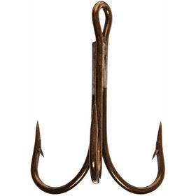Danielson Treble Hook, Green/Bronze, 4/0, Pack of 144