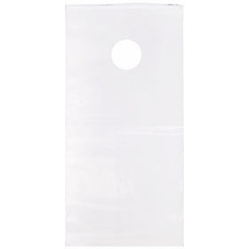 Uline 6" x 12" 1.5 mil Clear Doorknob Bags, 100 Pack, Literature Drop Bags (S-2176)
