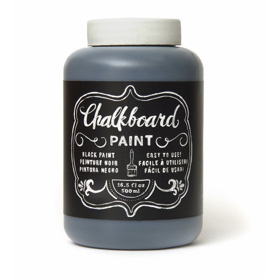 American Crafts DIY Shop Chalkboard Paint by 16.5 ounces, Black