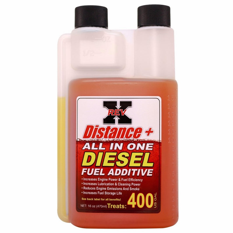 REV X Distance Diesel Fuel Additive - 16 oz. Treats 400 Gallons