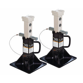 Omega 32225B Black Heavy Duty Jack Stand - 22 Ton Capacity