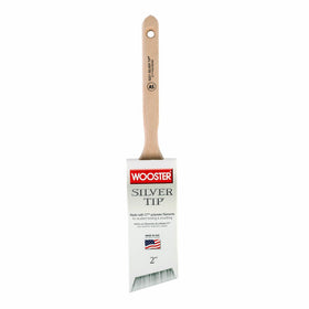 Wooster Brush 5221-2 Silver Tip Angle Sash Paintbrush, 2-Inch