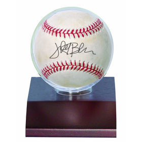 Ultra PRO Dark Wood Base Baseball Holder