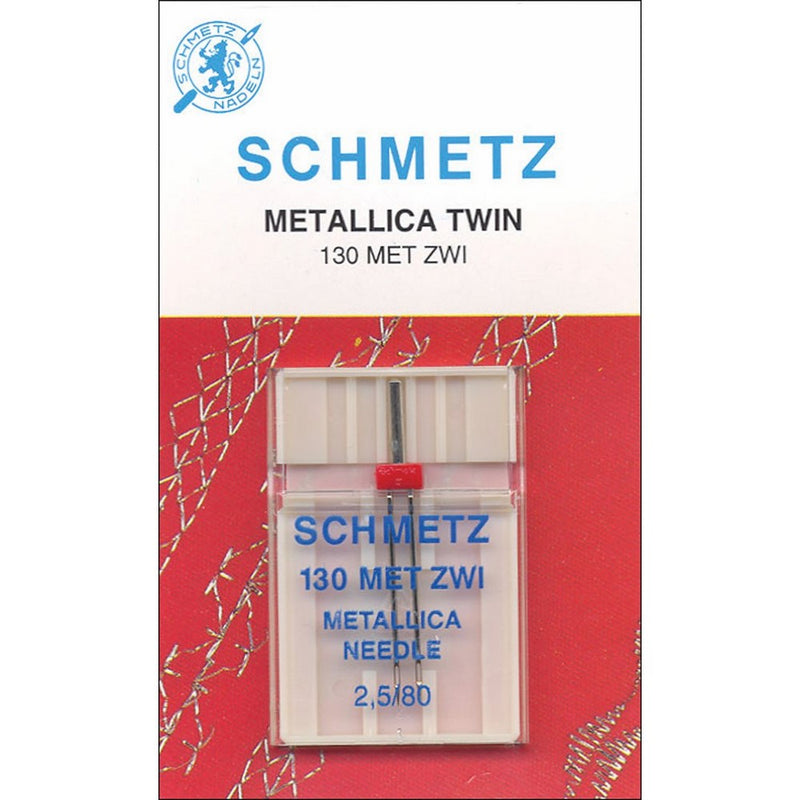 Double Metallic Machine Needle -Size 2.5/80 1/Pkg