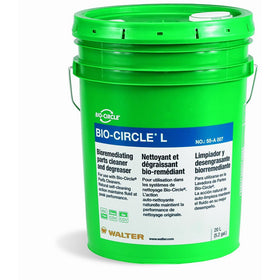 Walter 55A007 Bio-Circle L Industrial Parts Cleaner and Degreaser, 20L Pail