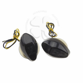 Smoke Flush Mount LED Turn Signals Honda 03-09 CBR 600RR, 04-09 1000RR, 99-00 600 F4, 01-09 600 F4i