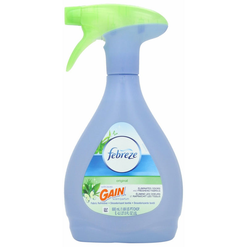 Febreze Fabric Refresher with Gain Original Scent, 27-Ounce (Pack of 2)