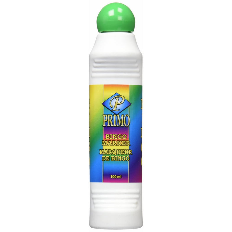 Clarence J. Venne, LLC Primo Bingo Markers, Green (100 ml)