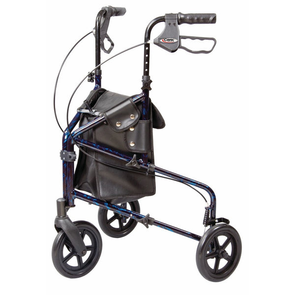 Walker 3 Wheel Trio Roller Walker - Carex Health Brands A33300