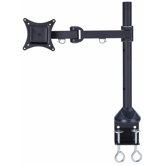 SIIG Tilt/swivel/rotate Dual Extend Arms Desk Mount for 13 to 27 Inches Monitor, Black (CE-MT0P11-S1)