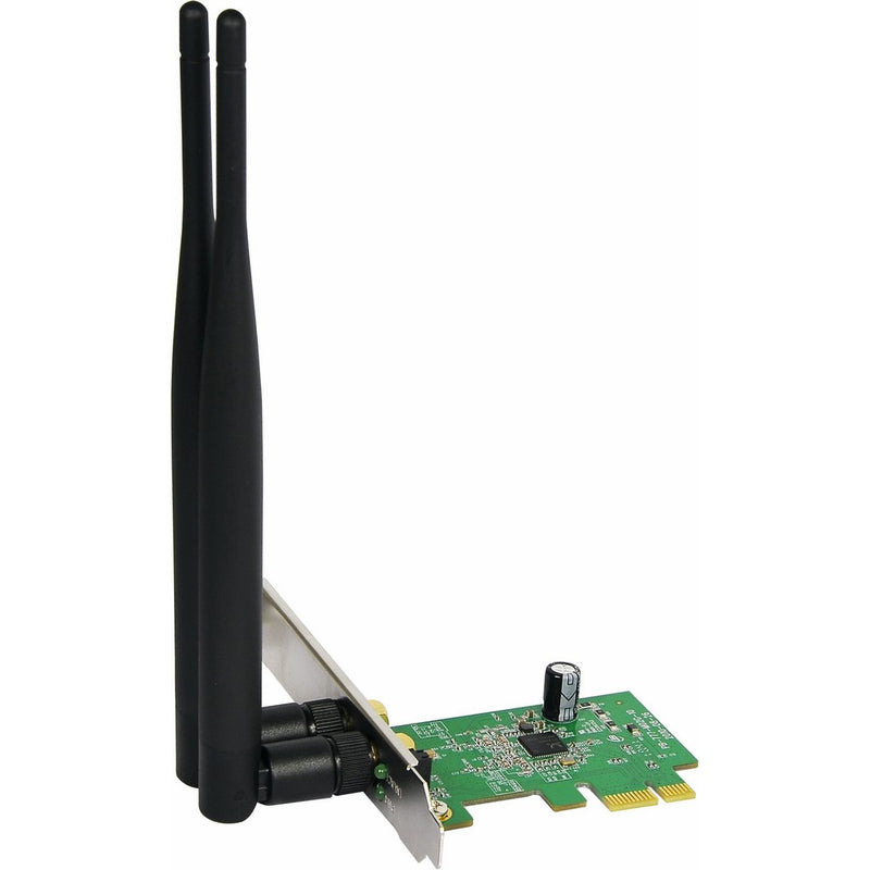 Netis WF2113 Wireless N 300Mbps Advanced PCI-E Adapter, 5 dBi High Gain Antennas, 2T2R MIMO, Low-profile Bracket Included