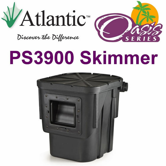 Atlantic Water Gardens Pond Skimmer, with 6-Inch Weir Door, Net & Filter Mat