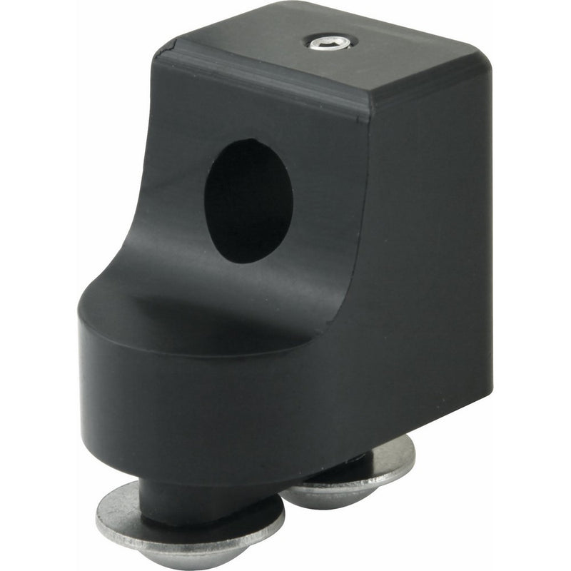 Allstar ALL54269 Black Anodized Throttle Bracket Replacement End for Morse Style Throttle Cable