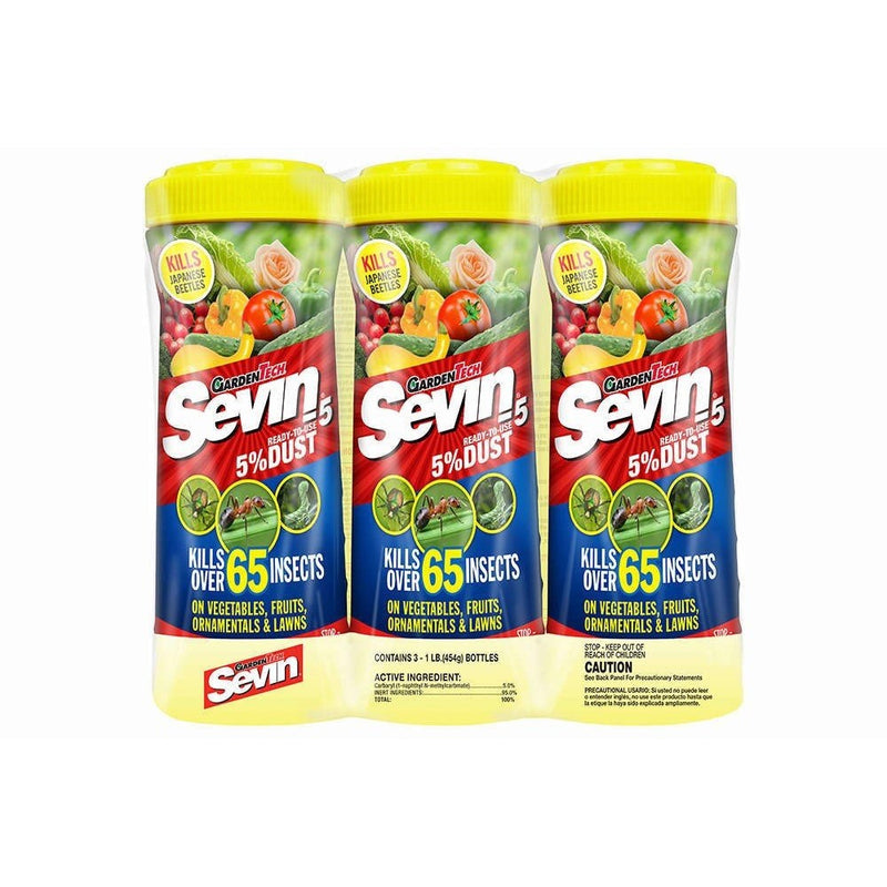 CENTRAL GARDEN AND PET Sevin Ready-To-Use 5% Dust 3 Pack 1 lb each