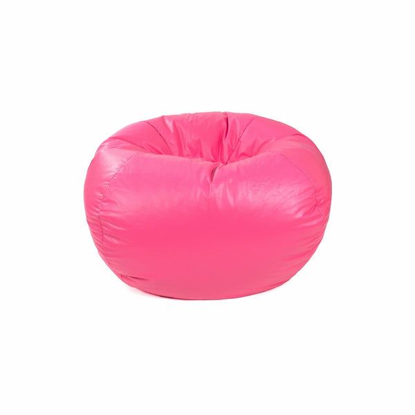 Gold Medal 30010546822 Medium Leather Look Beanbag Tween Size, Hot Pink