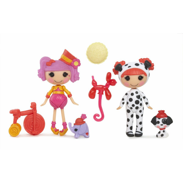 Mini Lalaloopsy Fun House dolls, Peanut and Ember,