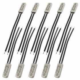 Uxcell a12080600ux0947 Bimetal Temperature Control Switch Thermostat (Pack of 10)