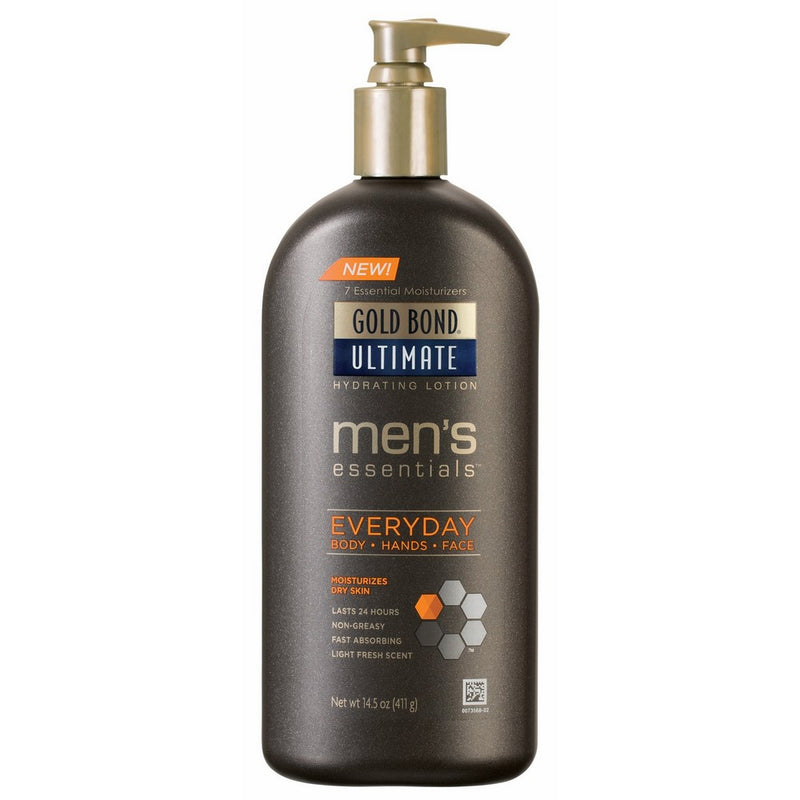 Gold Bond Men's Everyday Essentials Lotion, 14.5 Ounce