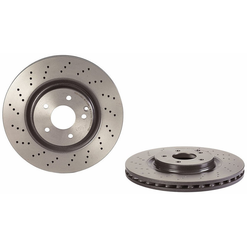 Brembo 09.A448.21 UV Coated Front Disc Brake Rotor