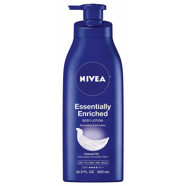 NIVEA Essentially Enriched Body Lotion 16.9 Fluid Ounce