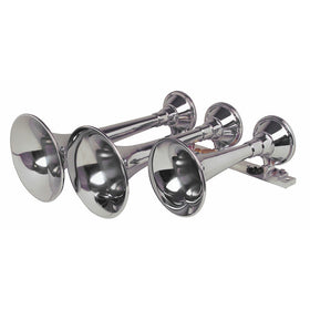 Kleinn Air Horns 630 Triple Train Horn - Chrome