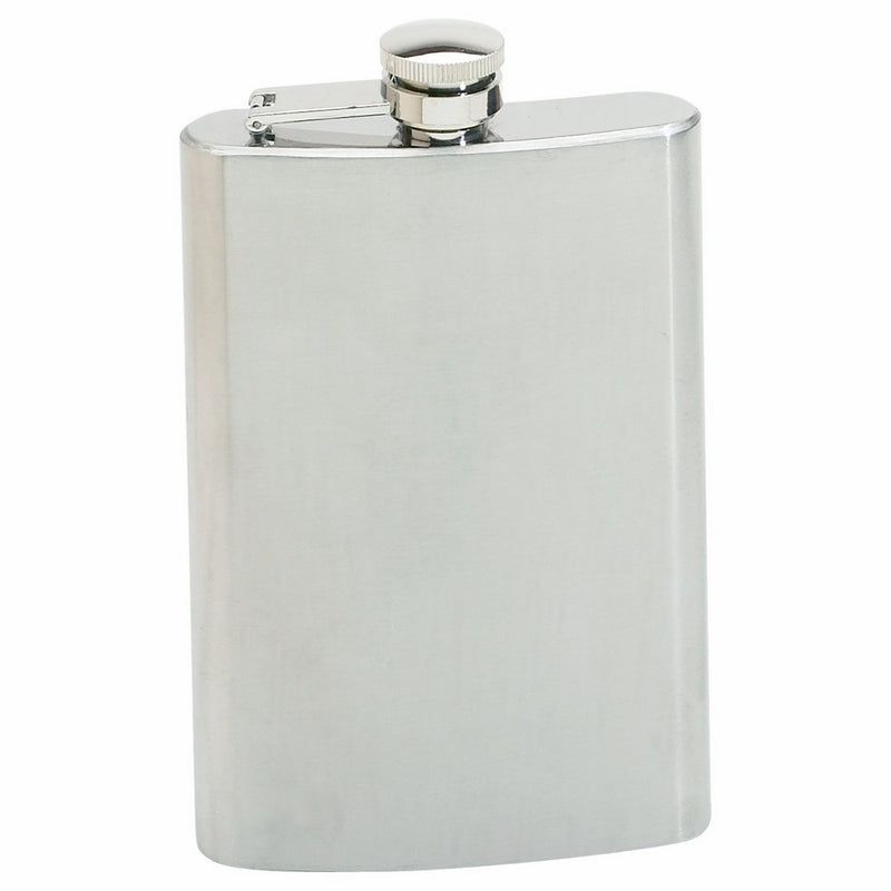 Maxam Stainless Steel Flask (8 oz)