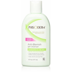Phisoderm Anti-Blemish Gel Cleanser 6 oz ( Pack of 2)