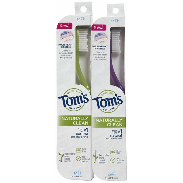 Toms Toothbrsh Adult Sft Size 1ct Toms Toothbrush Adult Soft Single